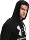 Under Armour Rival Fleece - Heren Trui - Superzacht met capuchon - Zwart (M)