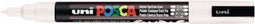 uni-ball Krijtmarker wit ronde punt van 0.9-1.3 mm