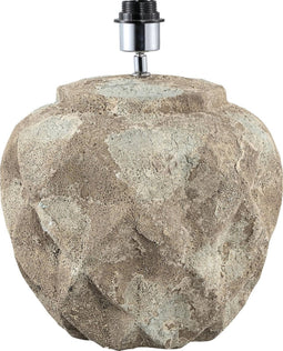 PTMD Ayda Ronde Staande Lamp Voetstuk - 32 x 32 x 29 cm - Bruin