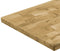 vidaXL - Tafelblad - rechthoekig - 44 - mm - 100x60 - cm - massief - eikenhout