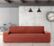 Bankbedekking Eysa TROYA Oranje 70 x 110 x 210 cm