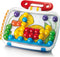 Quercetti Fantacolor Junior Maxi - Mozaïekbord met pinnen en uitveegbaar tekenbord - Multicolor