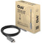 Club 3D - USB Gen2 Type-C naar HDMI - 4K120Hz 8K60Hz HDR10 met DSC1.2 Actieve Kabel M/M 3m Zwart