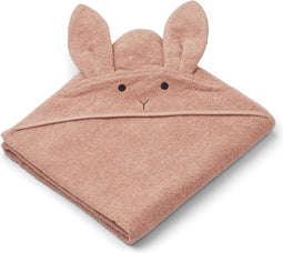 Liewood Augusta Junior Konijn Handdoek met capuchon - Roze