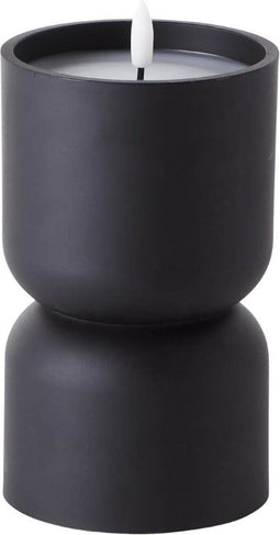 Kaars LED Brilliant Zwart 3 W 18 x 9,8 cm Plastic