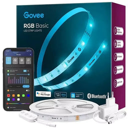 Govee H615A - Wi-Fi RGB LED Strip - 5 meter - Smart bediening met Alexa en Google Assistant