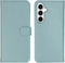 Selencia Samsung Galaxy A35 - Echt Lederen Bookcase - 3 Pashouders - Air Blue