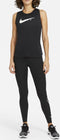 Nike Swoosh Run - Sportlegging Dames - Dri-FIT technologie - Zwart - Maat L