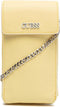 GUESS Picnic Mini Crossbody Bag - Schoudertas voor smartphone - 3 vakken - Lemon