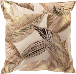 Dutch Decor MAYSA - Sierkussen 45x45 cm - Irish Cream - beige - Inclusief binnenkussen