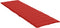 vidaXL - Ligbedkussen - 200x60x3 - cm - oxford - stof - rood