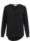 VILA VIPAYA V-NECK L/S SHIRT - Casual overhemd - Lange mouwen - Maat 42
