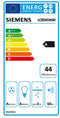 Siemens LC85KDK60 - Wandschouw afzuigkap - 3 vermogensstanden - Zwart glas