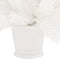 vidaXL - Kunstkerstboom - met - verlichting - en - kerstballen - 65 - cm - wit
