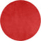 vidaXL - Vloerkleed - OVIEDO - laagpolig - Ø - 240 - cm - rood