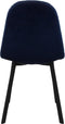 Set van 4 Kick eetkamerstoel Ted - donkerblauw