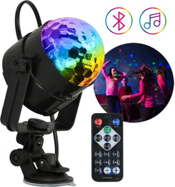 iMoshion Discolamp met afstandsbediening - Muziekgestuurde LED Discobal - Disco Lamp kinderen / Disco Licht volwassenen - Feestverlichting