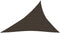 vidaXL - Zonnezeil - 160 - g/m² - 4x5x6,8 - m - HDPE - bruin