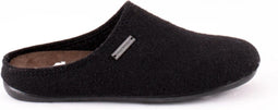 Shepherd Jon - Heren Sloffen - Wol met rubberen buitenzool - Black