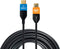Gembird CC-HDMI8K-AOC-10M HDMI kabel HDMI Type A (Standaard) Zwart, Blauw, Oranje
