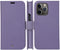 D. Bramante New York - Flip cover - Magneetsluiting en pasjesvakjes - Paars