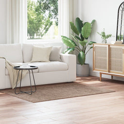 vidaXL - Shaggy - Tapijt - met - Latex - Onderzijde - Bruin - 120x170 - cm
