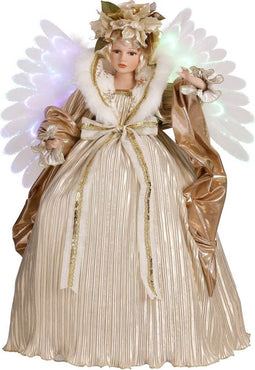 House of Seasons Engel Kerstmis Figuur - 23x65x49 cm - Goud