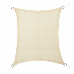 Rechthoekige schaduwluifel Faura Beige 4 x 6 m Rechthoekig