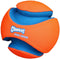 Chuckit Kauwspeelgoed Kick fetch - Large - Hondenspeelgoed - Hondenbal - Chuckit bal - Oranje/Blauw - ø 19 cm - 1 ST