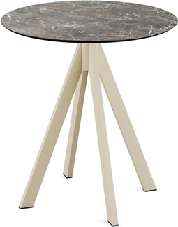 Infinity Terrastafel Zand Frame + Galaxy Marble HPL 70 cm - Essentials 120031570