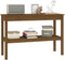 vidaXL - Wandkast - 110x40x75 - cm - massief - grenenhout - honingbruin