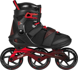 Playlife GT 110 Inlineskates - Maat 41 - Unisex - zwart/rood