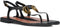 Guess Miry - Sandalen - Goudkleurig G-merkembleem - Zwart - Maat 39