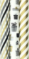 TOUCH OF GOLD - Cadeaupapier - Assortiment 6 rollen 3 meter x 70 cm - Multikleur