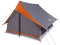 vidaXL - Kampeertent - A-Frame - 5-Persoon - Grijs - en - Oranje - Waterdicht