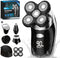 5-in-1 Scheerapparaat Mannen - Trimmer - Nat & Droog Scheren - Neustrimmer - Baardtrimmer - 5 Opzetstukken