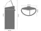 Brabantia Touch Bin New - Afvalemmer 23+10 Liter - Soft-Touch opening - Zwart
