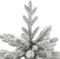 vidaXL - Kunstkerstboom - met - scharnieren - en - sneeuw - 120 - cm