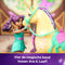 Unicorn Academy - Pop Ava & Eenhoorn Leaf - met 2 rijaccessoires en borstel - Speelfigurenset