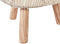MANZAI - Voetenbank - Beige - 40 x cm - Katoen