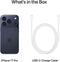 Apple iPhone 17 Pro (2023) - 1 TB - 6,3 inch display met ProMotion 120 Hz - Diepblauw