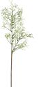 PTMD Leaves Plant Baby's Breath Kunsttak - 38 x 22 x 77 cm - Lichtroze