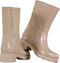 GUESS Ribba - Enkellaarzen - Glimmend - Nude - Maat 37