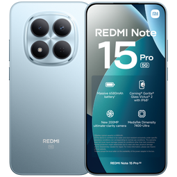 Xiaomi Redmi Note 15 Pro 5G - 8GB RAM - 256GB opslag - Blauw