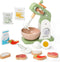 Dorjee - Mixer set - Houten mixer met opzetstukken en accessoires - Groen