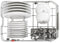 Whirlpool WSIO 3T223 PE X - Ingebouwde Vaatwasser - 10 Couverts - 6th Sense Technologie - Eco E