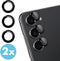 imoshion 2 Pack Camera lens protector| - Screenprotector Geschikt voor - |Samsung Galaxy S23 FE| - |Zwart|