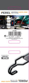 Perel - Elastische spanriem met haak - 900 x 25 mm - Zwart