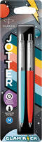 Parker Jotter Originals balpen, Glam Rock, blister van 2 stuks (rood en blauw)
