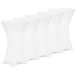 Detex Tafelhoes Cocktailtafel Elastisch - 5 Stuks - Wit